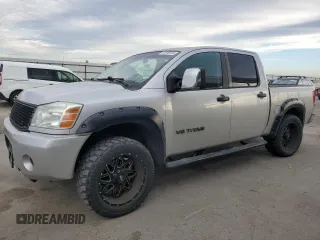 2007 Nissan Titan XE with VIN 1N6AA07A67N222438, listed as a Copart auction lot 81955584 with 230,036 mi miles and Salvage Title. Bid and sale history available at DreamBid. Image 1.