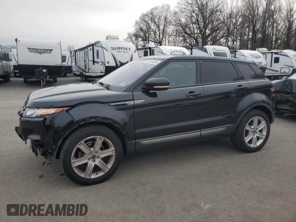 2012 Land Rover Range Rover Evoque Pure Plus with VIN SALVP2BG0CH688488, listed as a Copart auction lot 87244534 with 74,528 mi miles and Salvage Title. Bid and sale history available at carsss.com. Image 1.
