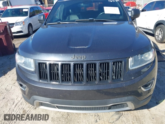 2014 Jeep Grand Cherokee Limited with VIN 1C4RJEBT5EC189033, listed as a IAAI auction lot 41156781 with 126,367 mi miles and . Bid and sale history available at DreamBid. Image 12.