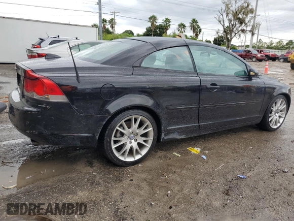 2007 Volvo C70 with VIN YV1MC68217J010617, listed as a Copart auction lot 73732294 with 0 mi miles and Salvage Title. Bid and sale history available at carsss.com. Image 3.