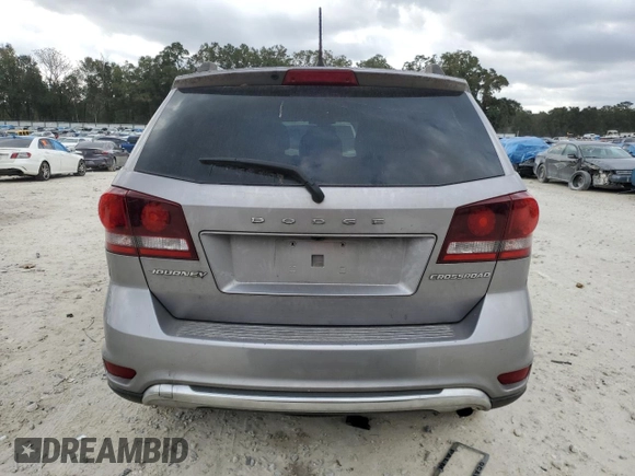 2019 Dodge Journey Crossroad with VIN 3C4PDCGB8KT862450, listed as a Copart auction lot 87275834 with Not Provided miles and Non Repairable. Bid and sale history available at DreamBid. Image 6.