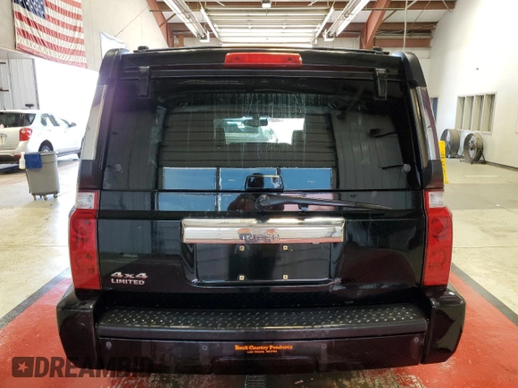 2006 Jeep Commander Limited with VIN 1J8HG58N96C300664, listed as a Copart auction lot 56022715 with 203,172 mi miles and Salvage title. Bid and sale history available at DreamBid. Image 6.