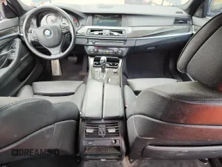 2013 BMW 5 Series 550i xDrive with VIN WBAFU9C55DDY72065, listed as a Copart auction lot 63023675 with 117,592 mi miles and Salvage title. Bid and sale history available at DreamBid. Image 8.