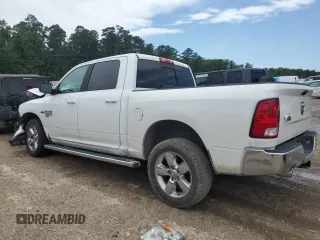 2019 Ram 1500 Big Horn z VIN 1C6RR6LT7KS675686, wystawiony jako Copart lot #58254805 z przebiegiem 97 850 mil mil oraz Szkoda całkowita • Salvage title. Historia ofert i sprzedaży dostępna na DreamBid. Obrazek 2.
