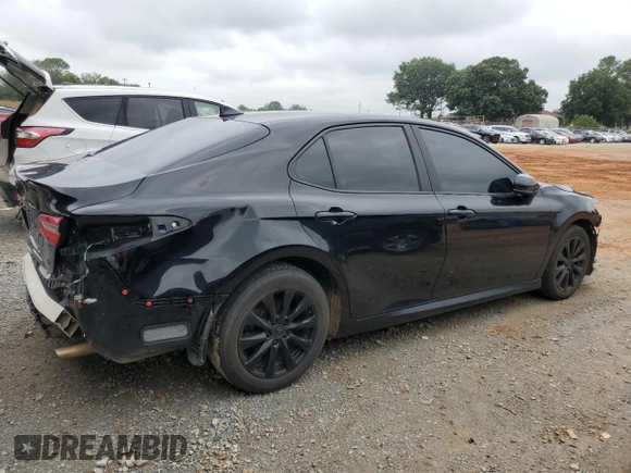 2020 Toyota Camry LE with VIN 4T1C11AK2LU331686, listed as a Copart auction lot 65022764 with 73,436 mi miles and Salvage Title. Bid and sale history available at carsss.com. Image 3.