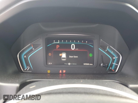 2021 Honda Odyssey EX with VIN 5FNRL6H59MB005691, listed as a Copart auction lot 55347265 with 45,060 mi miles and Clean Title. Bid and sale history available at DreamBid. Image 9.