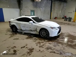 2015 Lexus RC 350 with VIN JTHSE5BC8F5005763, listed as a Copart auction lot 78868934 with 49,432 mi miles and Salvage Title. Bid and sale history available at carsss.com. Image 14.