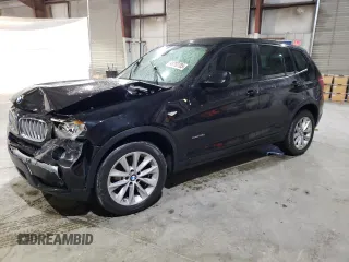 2011 BMW X3 35i with VIN 5UXWX7C57BLL15125, listed as a Copart auction lot 48392785 with 152,463 mi miles and Salvage Title. Bid and sale history available at DreamBid. Image 1.