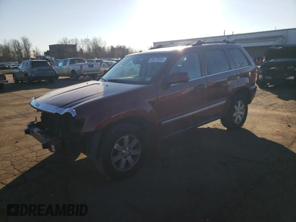 2009 Jeep Grand Cherokee Limited with VIN 1J8GR58KX9C523165, listed as a Copart auction lot 89075645 with 200,870 mi miles and Salvage title. Bid and sale history available at DreamBid. Image 1.