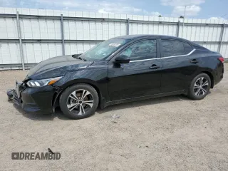 2021 Nissan Sentra SV z VIN 3N1AB8CVXMY204467, wystawiony jako Copart lot #55492555 z przebiegiem 55 914 mil mil oraz Szkoda całkowita • Salvage title. Historia ofert i sprzedaży dostępna na DreamBid. Obrazek 1.