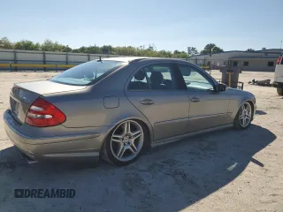 2003 Mercedes-Benz E-Class 5.5L AMG with VIN WDBUF76J83A256506, listed as a Copart auction lot 48587735 with 191,902 mi miles and Clean Title. Bid and sale history available at carsss.com. Image 3.
