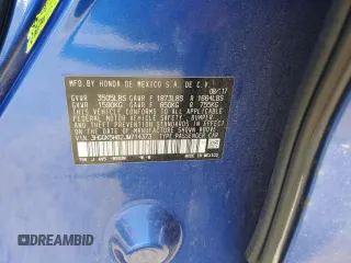 2018 Honda Fit EX with VIN 3HGGK5H82JM714373, listed as a Copart auction lot 62324065 with 75,222 mi miles and Salvage title. Bid and sale history available at DreamBid. Image 12.
