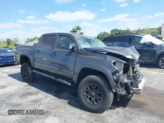 2020 Toyota Tacoma SR5 with VIN 3TMAZ5CN6LM128663, listed as a IAAI auction lot 42117505 with 92,453 mi miles and . Bid and sale history available at DreamBid. Image 1.
