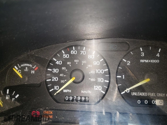 1995 Ford Mustang with VIN 1FALP404XSF266697, listed as a Copart auction lot 47772545 with 97,995 mi miles and Clean Title. Bid and sale history available at carsss.com. Image 9.