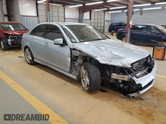2013 Mercedes-Benz C-Class C 250 Sport with VIN WDDGF4HBXDA753230, listed as a Copart auction lot 49590055 with 105,389 mi miles and Salvage Title. Bid and sale history available at carsss.com. Image 4.