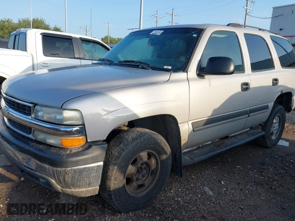 2005 Chevrolet Tahoe Z71 with VIN 1GNEK13Z25J219681, listed as a IAAI auction lot 42494859 with 265,157 mi miles and . Bid and sale history available at DreamBid. Image 2.