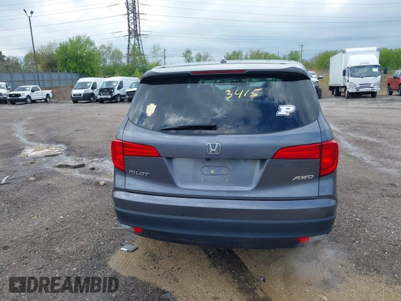 2016 Honda Pilot EX-L with VIN 5FNYF6H51GB097337, listed as a IAAI auction lot 42173415 with 145,415 mi miles. Bid and sale history available at carsss.com. Image 16.