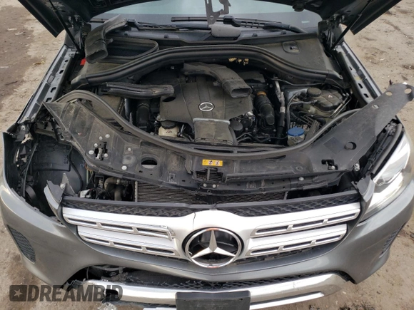 2018 Mercedes-Benz GLS 450 with VIN 4JGDF6EE4JB081514, listed as a Copart auction lot 50874154 with 62,829 mi miles and Salvage Title. Bid and sale history available at DreamBid. Image 12.