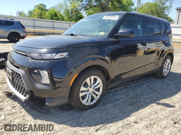 2020 Kia Soul S with VIN KNDJ23AU2L7712541, listed as a Copart auction lot 54820135 with 162,393 mi miles and Salvage Title. Bid and sale history available at DreamBid. Image 1.
