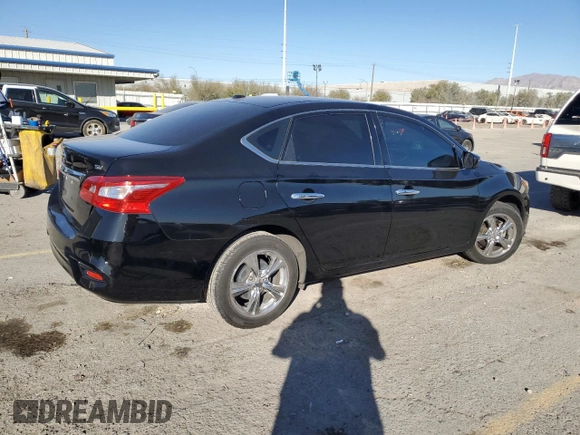 2017 Nissan Sentra SV with VIN 3N1AB7AP8HL695901, listed as a Copart auction lot 44817245 with 78,805 mi miles and Salvage Title. Bid and sale history available at carsss.com. Image 3.