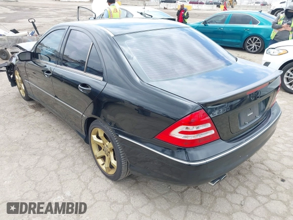 2007 Mercedes-Benz C 230 Sport with VIN WDBRF52H37F916652, listed as a IAAI auction lot 42053744 with 101,560 mi miles and . Bid and sale history available at DreamBid. Image 3.