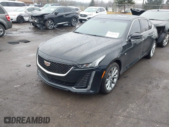 2020 Cadillac CT5 Premium Luxury with VIN 1G6DT5RK4L0123057, listed as a IAAI auction lot 41688571 with 58,903 mi miles. Bid and sale history available at carsss.com. Image 17.