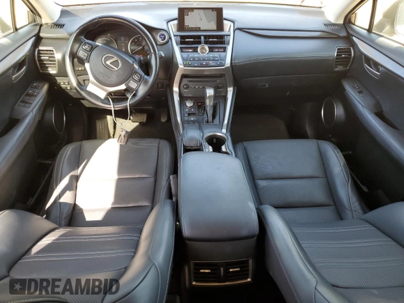 2017 Lexus NX 300h with VIN JTJBJRBZ2H2053608, listed as a Copart auction lot 53855765 with 78,060 mi miles and Salvage Title. Bid and sale history available at DreamBid. Image 8.