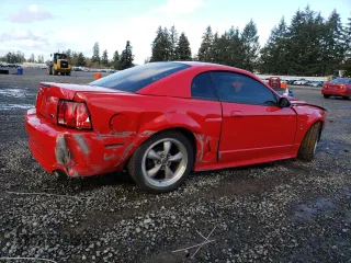 2002 Ford Mustang GT Deluxe with VIN 1FAFP42X22F103532, listed as a Copart auction lot 46759175 with 192,220 mi miles and Salvage Title. Bid and sale history available at carsss.com. Image 3.