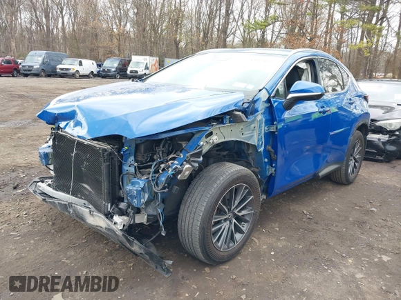2022 Lexus NX 350 with VIN 2T2AGCEZ9NC014240, listed as a IAAI auction lot 42015183 with 21,523 mi miles and . Bid and sale history available at DreamBid. Image 6.