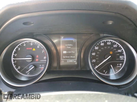 2023 Toyota Camry SE with VIN 4T1G11AK0PU751342, listed as a Copart auction lot 49345515 with 22,887 mi miles and Salvage Title. Bid and sale history available at DreamBid. Image 9.