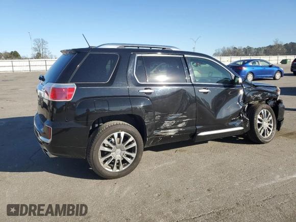 2017 GMC Terrain Denali z VIN 2GKFLRE3XH6119643, wystawiony jako Copart lot #49567835 z przebiegiem 49 612 mil mil oraz Szkoda całkowita • Salvage title. Historia ofert i sprzedaży dostępna na DreamBid. Obrazek 3.