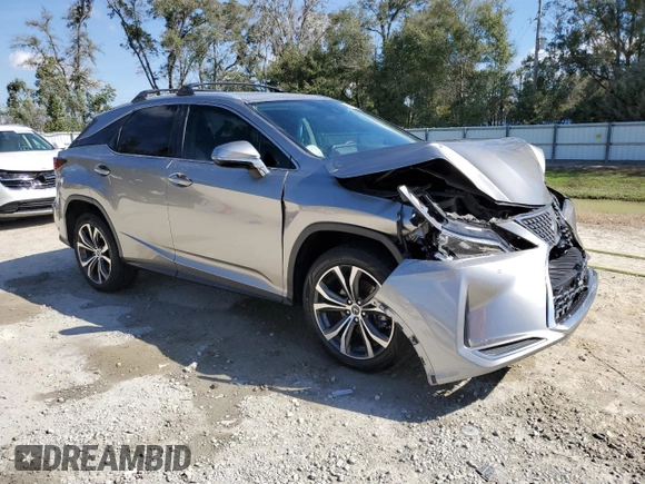 2020 Lexus RX with VIN 2T2HZMAA7LC167291, listed as a Copart auction lot 44828825 with 95,473 mi miles and Non Repairable. Bid and sale history available at carsss.com. Image 4.