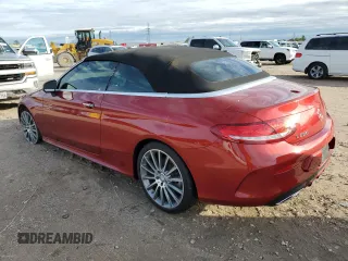 2017 Mercedes-Benz C 300 with VIN WDDWK4JB2HF430767, listed as a Copart auction lot 83460074 with Not Provided miles and Salvage Title. Bid and sale history available at DreamBid. Image 2.