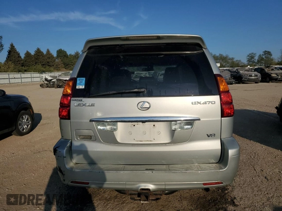 2004 Lexus GX 470 with VIN JTJBT20X840038653, listed as a Copart auction lot 78031564 with 237,017 mi miles and Salvage Title. Bid and sale history available at DreamBid. Image 6.