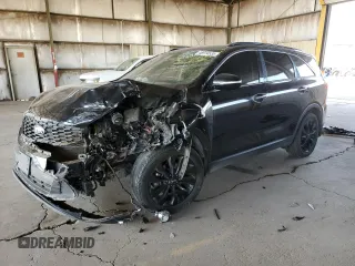 2019 Kia Sorento S with VIN 5XYPG4A57KG608395, listed as a Copart auction lot 46914535 with 90,682 mi miles and Salvage Title. Bid and sale history available at carsss.com. Image 1.