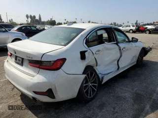 2020 BMW 3 Series 330i with VIN 3MW5R1J04L8B06684, listed as a Copart auction lot 63058812 with Not Provided miles. Bid and sale history available at carsss.com. Image 4.