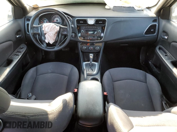 2014 Chrysler 200 LX with VIN 1C3CCBAB1EN124115, listed as a Copart auction lot 41591865 with 138,787 mi miles and Salvage Title. Bid and sale history available at carsss.com. Image 8.