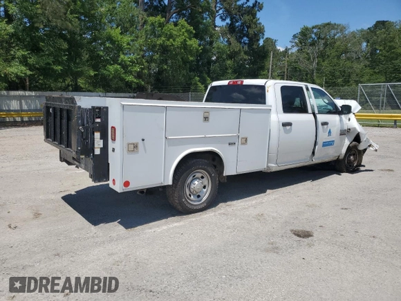 2018 Ram 2500 Tradesman with VIN 3C6TR4HT8JG174783, listed as a Copart auction lot 57237705 with 61,358 mi miles and Salvage title. Bid and sale history available at DreamBid. Image 3.
