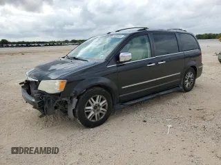 2010 Chrysler Town & Country Limited with VIN 2A4RR6DX8AR133520, listed as a Copart auction lot 80090804 with 154,339 mi miles and Salvage Title. Bid and sale history available at carsss.com. Image 1.