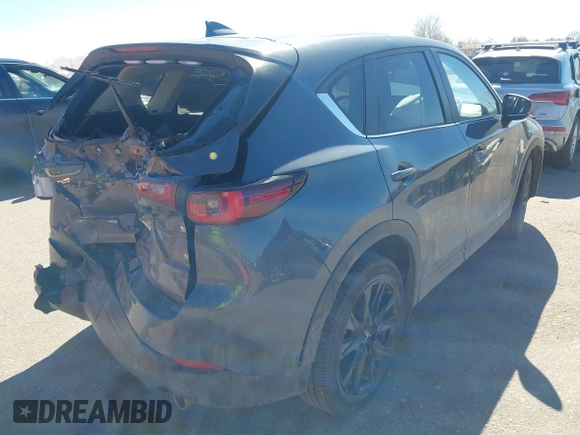 2024 Mazda CX-5 2.5 S Carbon Edition with VIN JM3KFBCL3R0522375, listed as a IAAI auction lot 41686764 with 19,511 mi miles. Bid and sale history available at carsss.com. Image 4.