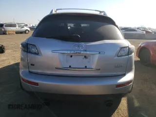 2006 Infiniti FX35 with VIN JNRAS08W56X205448, listed as a Copart auction lot 55105954 with 166,318 mi miles and Non Repairable. Bid and sale history available at carsss.com. Image 6.