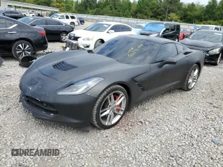 2016 Chevrolet Corvette 2LT with VIN 1G1YD2D74G5104720, listed as a Copart auction lot 70192474 with 34,686 mi miles and Salvage Title. Bid and sale history available at carsss.com. Image 1.