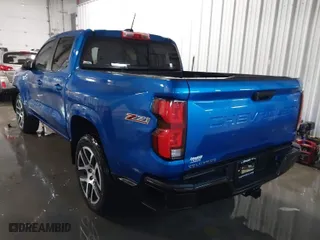2023 Chevrolet Colorado 4WD Z71 with VIN 1GCPTDEK3P1144315, listed as a IAAI auction lot 41306558 with 14,592 mi miles. Bid and sale history available at carsss.com. Image 3.