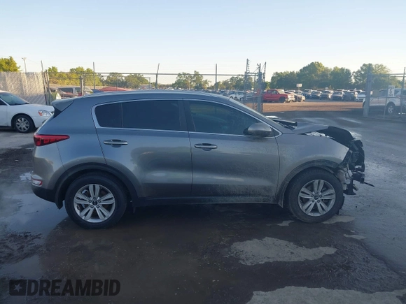 2017 Kia Sportage LX with VIN KNDPM3AC0H7081405, listed as a IAAI auction lot 41791011 with 119,768 mi miles and . Bid and sale history available at DreamBid. Image 13.