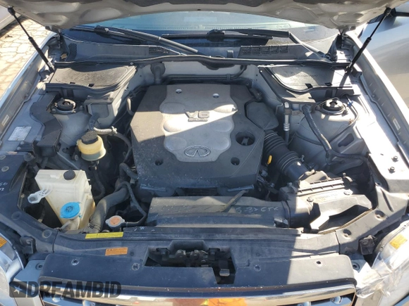 2008 Infiniti FX with VIN JNRAS08U48X101003, listed as a Copart auction lot 46647725 with 208,768 mi miles and Salvage title. Bid and sale history available at DreamBid. Image 12.