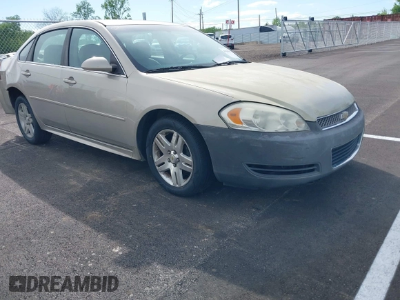 2012 Chevrolet Impala LT Retail with VIN 2G1WB5E3XC1120653, listed as a IAAI auction lot 42083097 with 220,392 mi miles and . Bid and sale history available at DreamBid. Image 1.