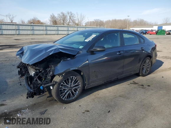 2024 Kia Forte GT-Line with VIN 3KPF54AD8RE813479, listed as a Copart auction lot 47625725 with 19,311 mi miles and Salvage Title. Bid and sale history available at carsss.com. Image 1.