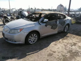2012 Buick LaCrosse Leather with VIN 1G4GC5ER0CF212887, listed as a IAAI auction lot 38894965 with 1 mi miles. Bid and sale history available at carsss.com. Image 2.