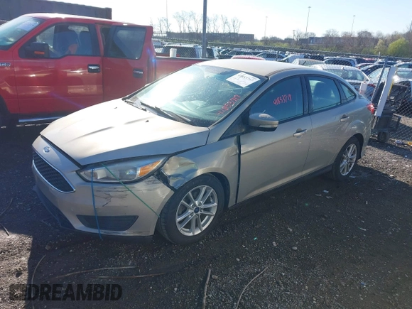 2016 Ford Focus SE with VIN 1FADP3F20GL204450, listed as a IAAI auction lot 41853717 with 108,741 mi miles. Bid and sale history available at carsss.com. Image 2.