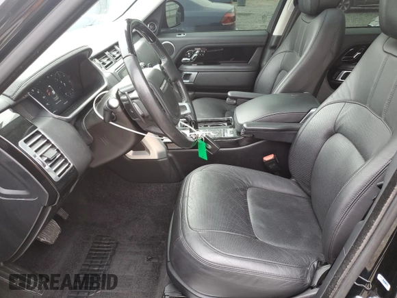 2018 Land Rover Range Rover HSE with VIN SALGS2RKXJA384818, listed as a Copart auction lot 59810145 with 77,855 mi miles and Salvage title. Bid and sale history available at DreamBid. Image 7.